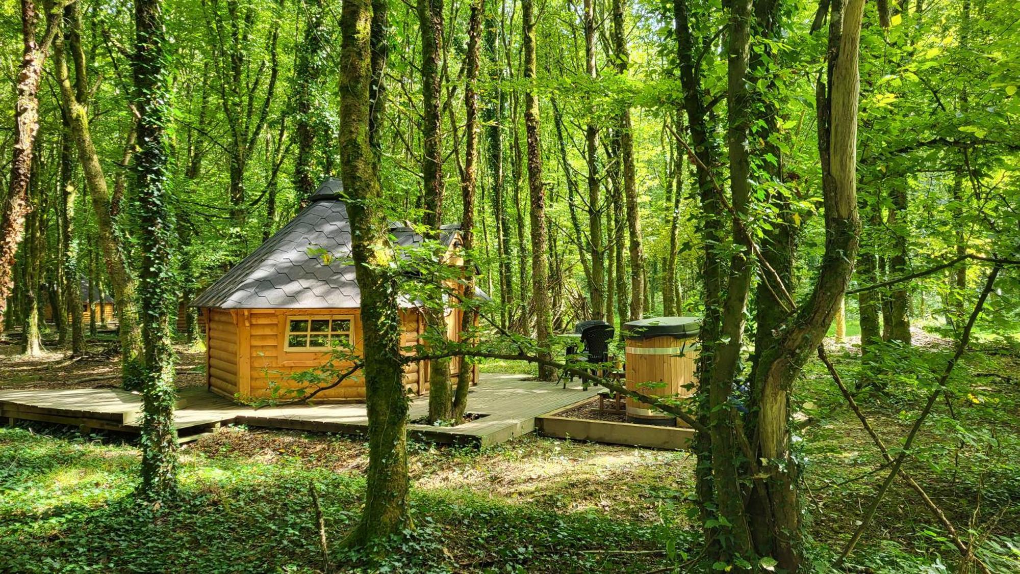 Le Domaine Insolite De Broceliande Paimpont Ngoại thất bức ảnh